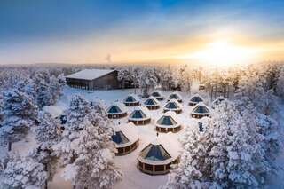 Отель Wilderness Hotel Inari & Igloos Инари Коттедж Aurora-1